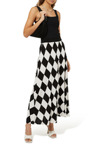 Brandy Harlequin Print Skirt